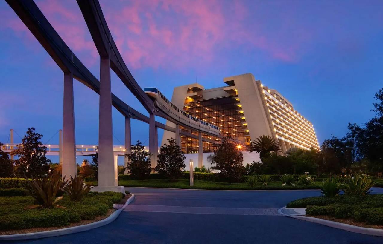 Disney'S Contemporary Resort Lake Buena Vista Eksteriør bilde