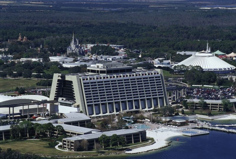 Disney'S Contemporary Resort Lake Buena Vista Eksteriør bilde