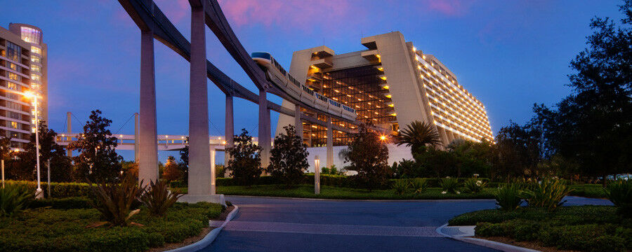 Disney'S Contemporary Resort Lake Buena Vista Eksteriør bilde